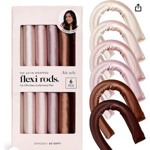 Kitsch heat-less curler